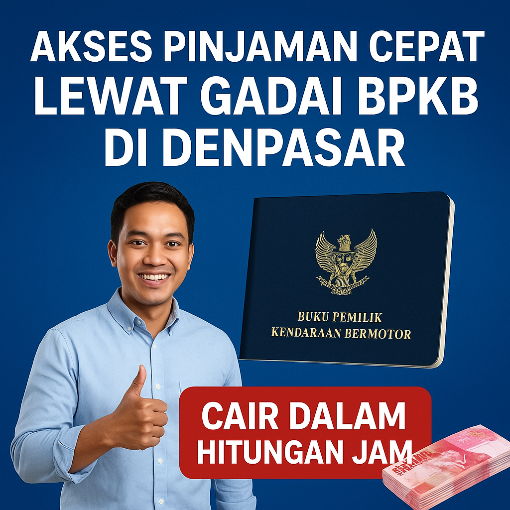 Kredit Jaminan BPKB Cepat Tanpa Ribet di Denpasar, Solusi Dana Anda
