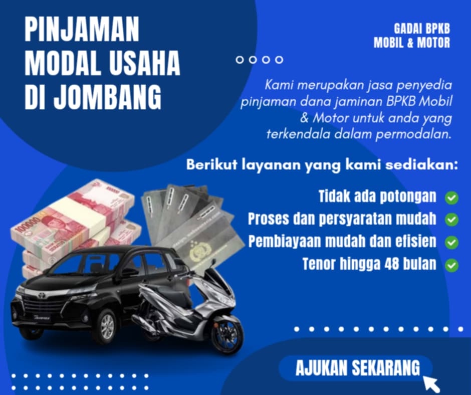 Pusat Kredit Jaminan BPKB Di Jombang