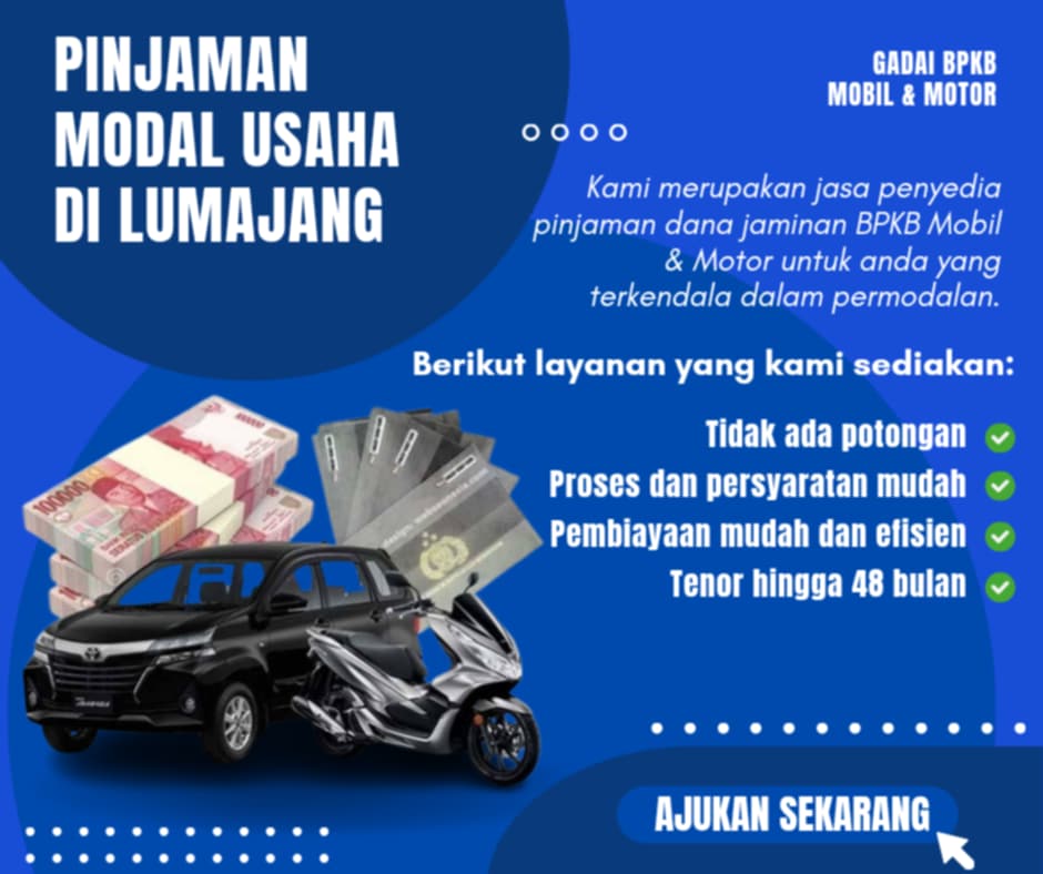 Pusat Kredit Jaminan BPKB Di Lumajang