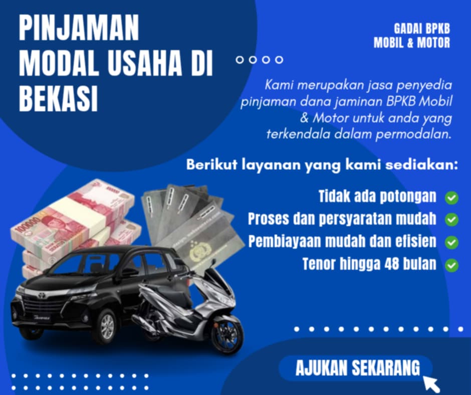 Pusat Kredit Jaminan Bpkb Di Bekasi