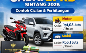 Simulasi Kredit Jaminan BPKB Sintang Cepat Cair
