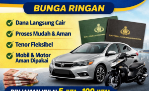 Ajukan Hari Ini Langsung Diproses Kredit Jaminan BPKB Sunter